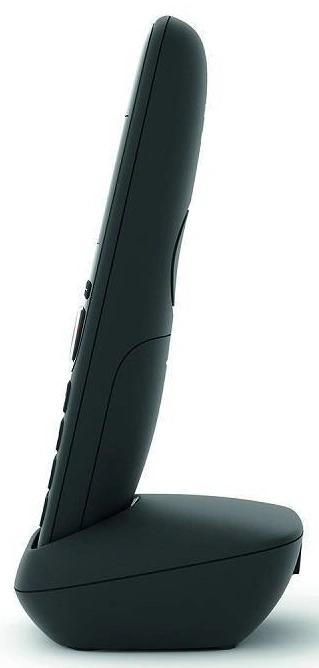 Трубка доп. Dect Gigaset AS690HX черный для AS690