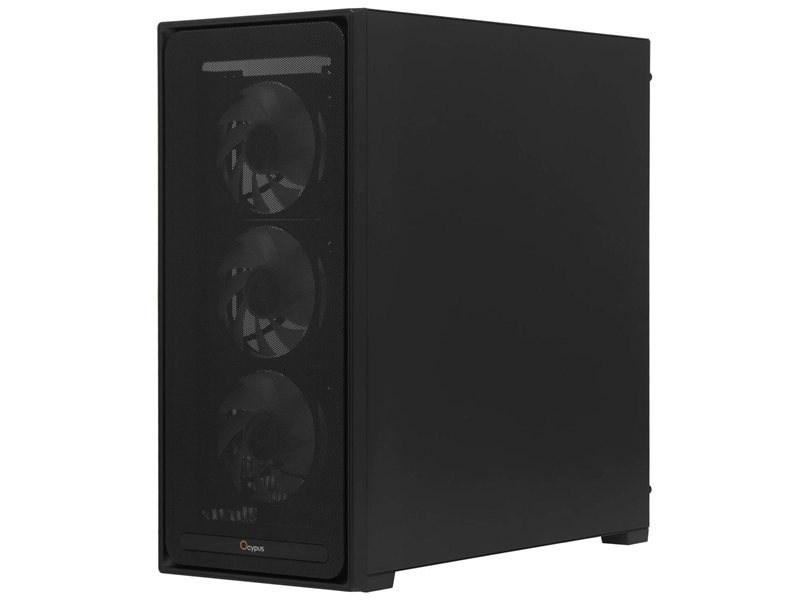 Case Ocypus Delta C70 BK ARGB EATX / win / black / 4 ARGB fans / no PSU / Tempered Glass