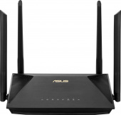 Роутер беспроводной Asus RT-AX1800U AX1800 10/100/1000BASE-TX/4G ready черный