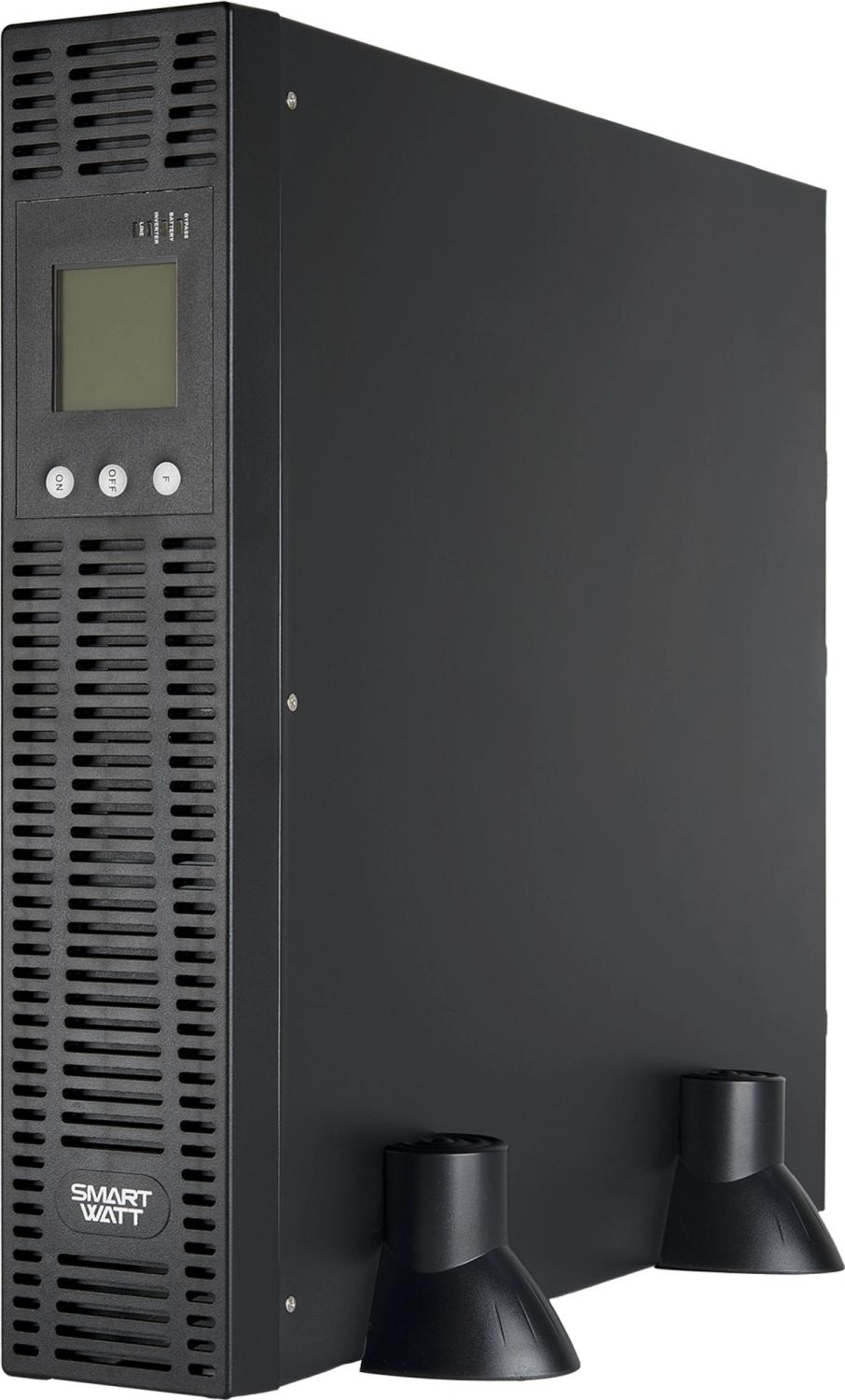 Источник бесперебойного питания Smartwatt Secure IEC 1kVA 900Вт 1000ВА черный
