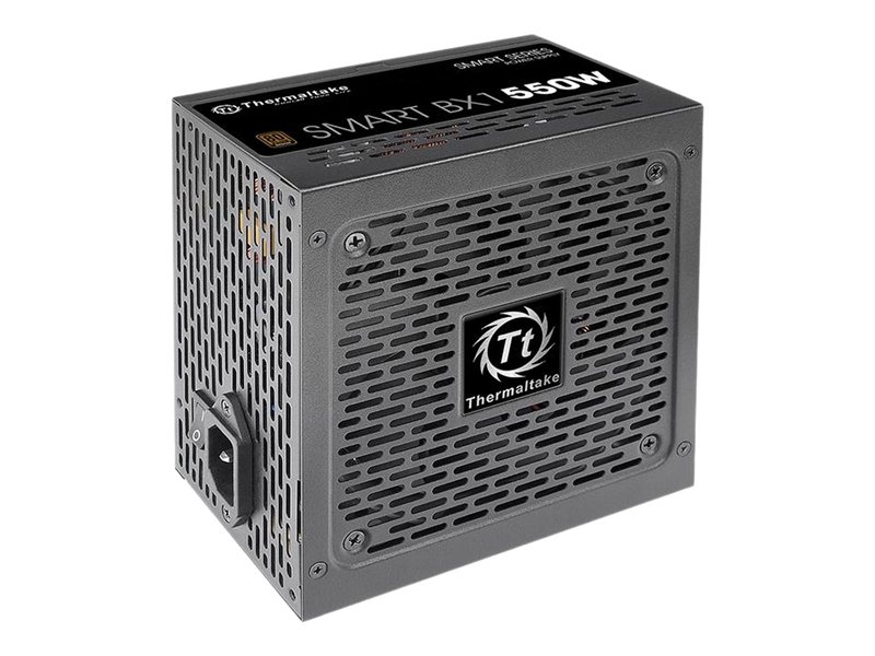 Блок питания Thermaltake ATX 550W Smart BX1 SE 80+ bronze (20+4pin) APFC 120mm fan color LED 6xSATA RTL