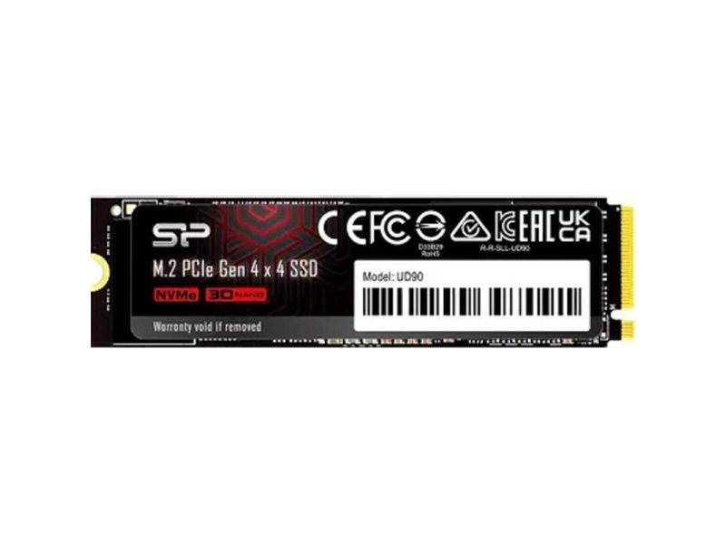 Silicon Power SSD PCI-E 4.0 x4 500Gb SP500GBP44UD9005 M-Series UD90 M.2 2280