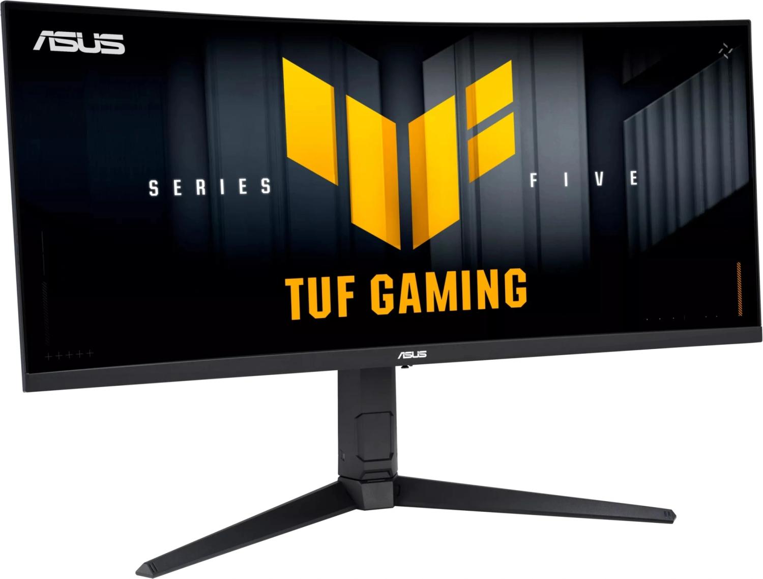 Монитор Asus 34" VG34WQL5A черный VA LED 21:9 HDMI M/M матовая HAS Piv 4000:1 400cd 178гр/178гр 3440x1440 200Hz FreeSync Premium DP 4K USB 8.7кг