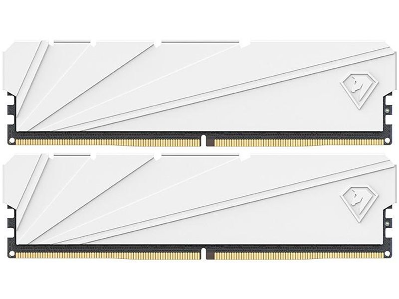 Оперативная память Netac Shadow S 16GB (2x8GB) DDR4-3200 (PC4-25600) C16 16-20-20-40 1.35V XMP Dual DIMM Kit White