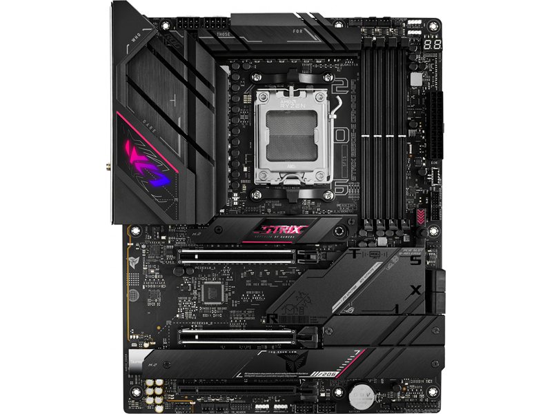 Материнская плата Asus ROG STRIX B650E-E GAMING WIFI Socket AM5 AMD B650 4xDDR5 ATX AC`97 8ch(7.1) 2.5Gg RAID+HDMI+DP