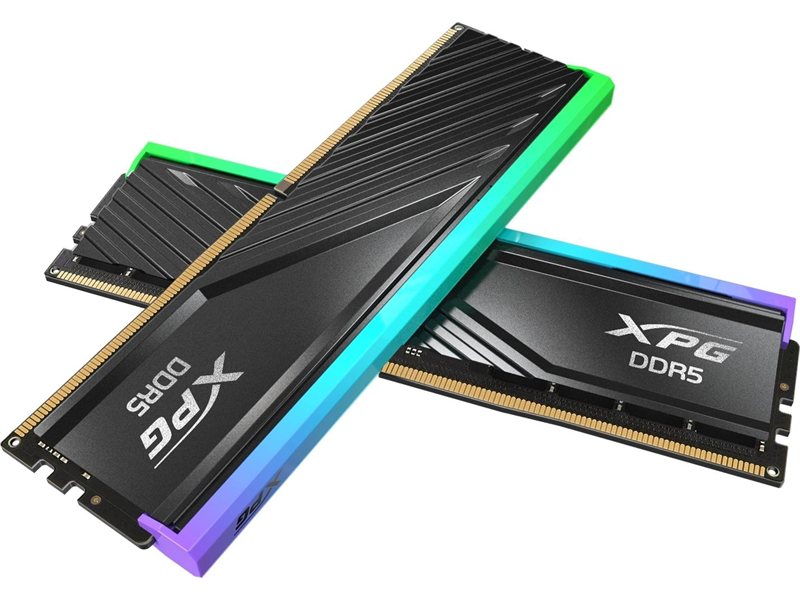 Память DDR5 2x16GB 6000MHz A-Data AX5U6000C3016G-DTLABRBK XPG Lancer Blade RGB RTL Gaming PC5-48000 CL30 DIMM UDIMM ECC 288-pin 1.35В kit dual rank с радиатором Ret