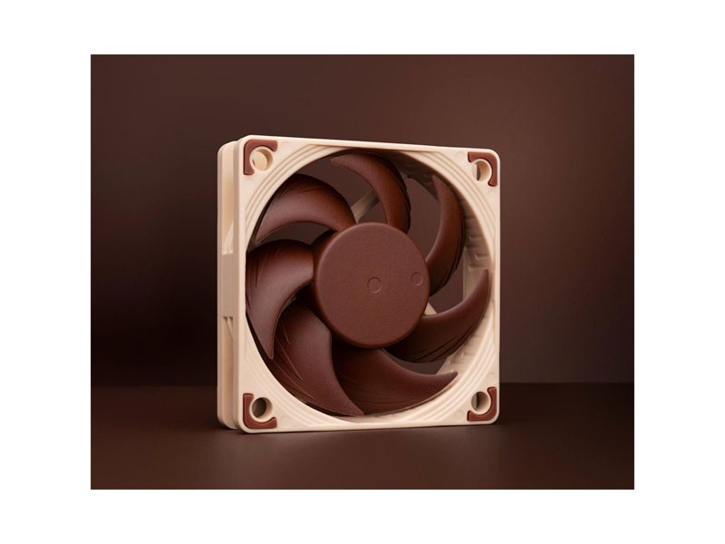 Кулер для корпуса/ Case Cooler Noctua NF-A6x15 FLX (60x60x15mm, 3-pin, 23.4CFM, 19.8dBA, 3500RPM, Beige/Brown)
