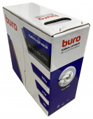 Кабель сетевой Buro BU-CCA-050-100m UTP 4 пары cat.5E solid 0.50мм CCA 100м серый