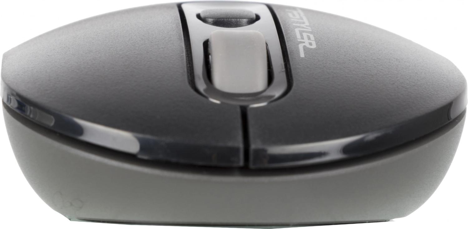 Мышь A4Tech Fstyler FG20 серый оптическая 2000dpi беспров. USB для ноутбука 4but (FG20 GREY)