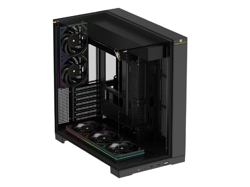 Thermalright Корпус TR-A70 FanUB / Black / TG / TL-UB36R+TL-UB24 PWM Fans / USB TYPE-C / ATX / TRA70FUBB