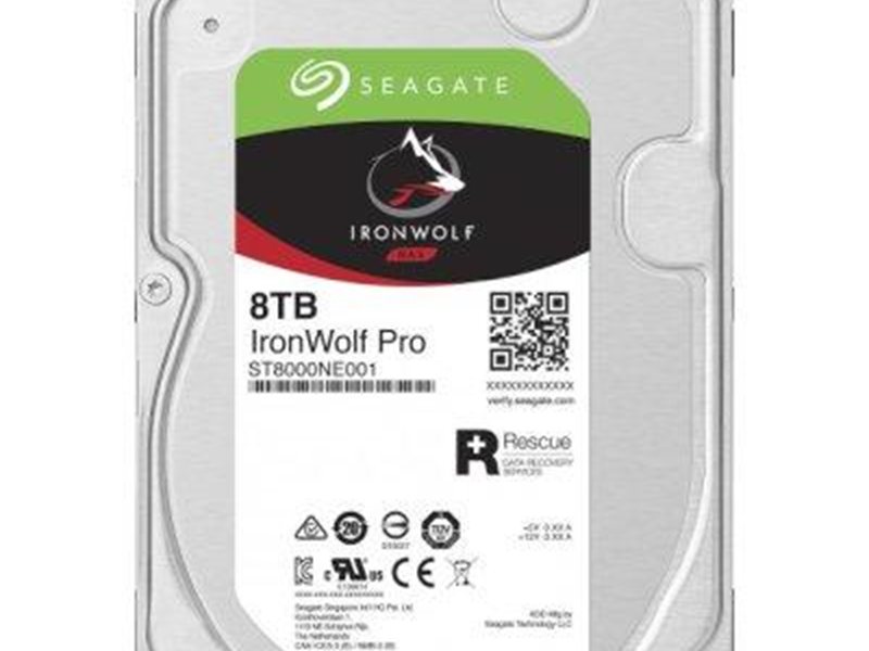 Жесткий диск/ HDD Seagate SATA3 8Tb IronWolf Pro NAS 7200 256Mb 1 year warranty