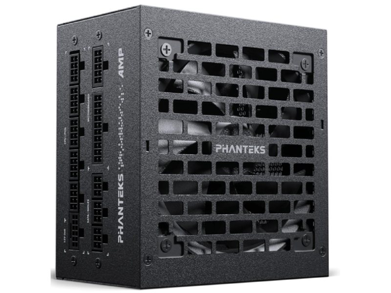 PHANTEKS Блок питания AMP GH 850W (80 Plus Gold, ATX 3.1, PCIe 5.1, APFC, 120mm Fan, Fully Modular, Black) / PH-P850GH_BK01