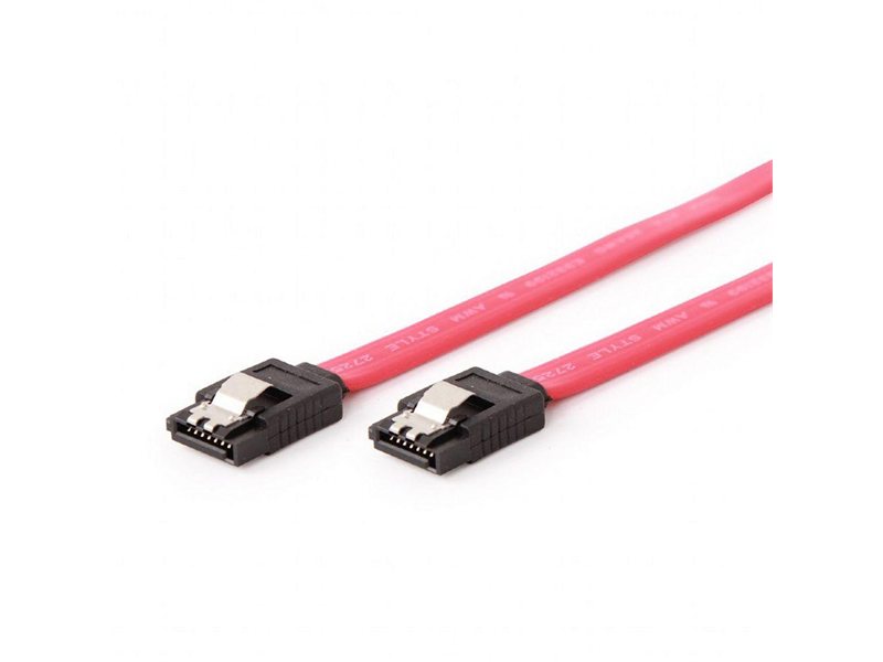 Кабель Cablexpert Кабель интерфейсный SATAIII Cablexpert CC-SATAM-DATA, 50см, 7pin/7pin, защелка, пакет {400} (093385)