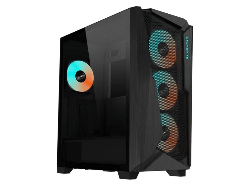 Корпус Gigabyte C301G черный ATX 3x120mm 5x140mm 2xUSB3.0 audio bott PSU [28300-GC301B-1CKR]