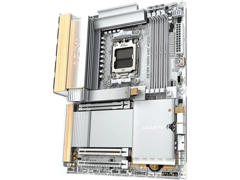 Материнская плата/ X870E AERO X WOOD