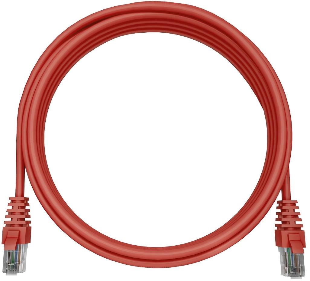 Патч-корд NTSS NTSS-PC-UTP-RJ45-5e-0.15-LSZH-RD UTP RJ-45 вил.-вилка RJ-45 кат.5E 0.15м красный LSZH