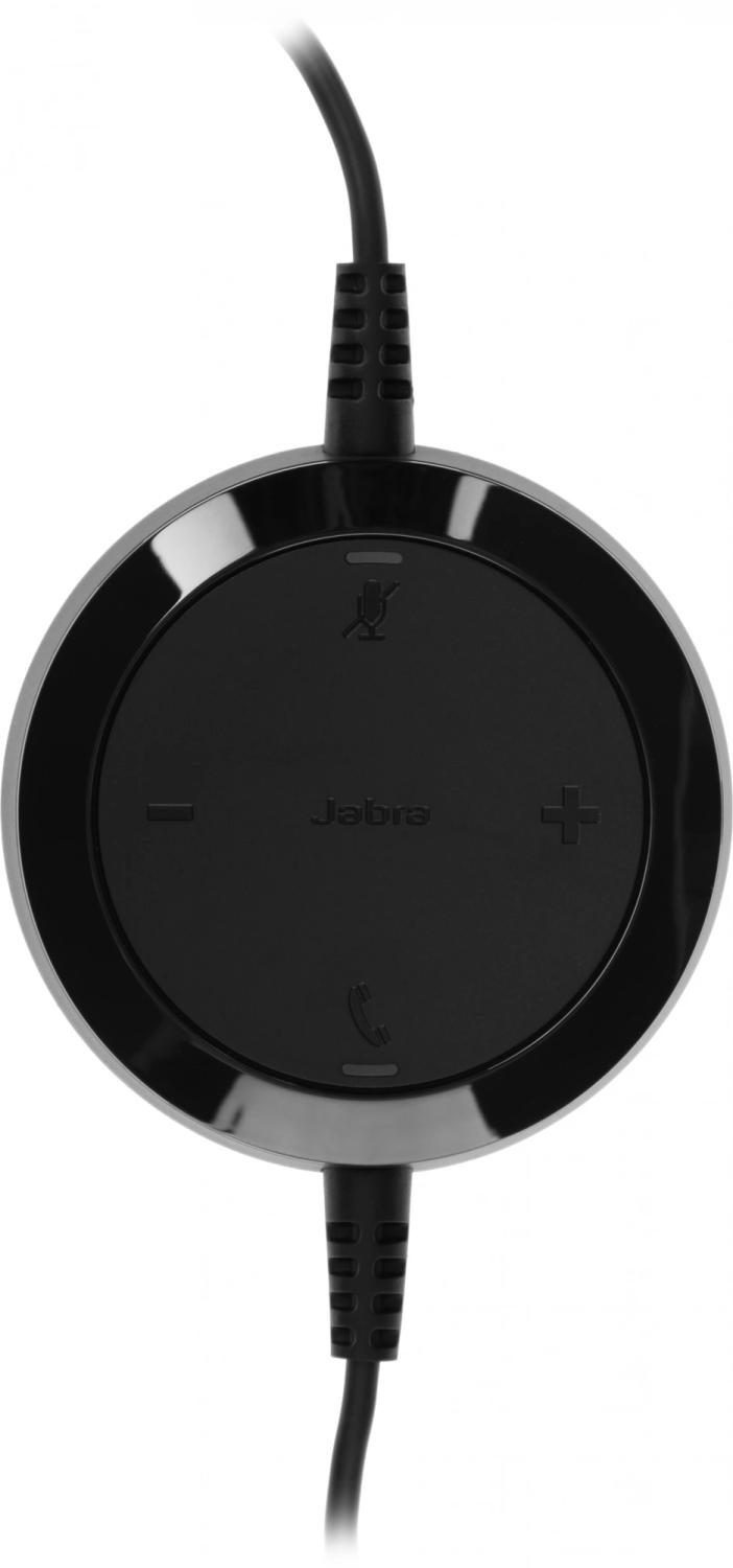 Наушники с микрофоном Jabra Evolve 20 MS Mono черный 1.2м накладные USB оголовье (4993-823-109)