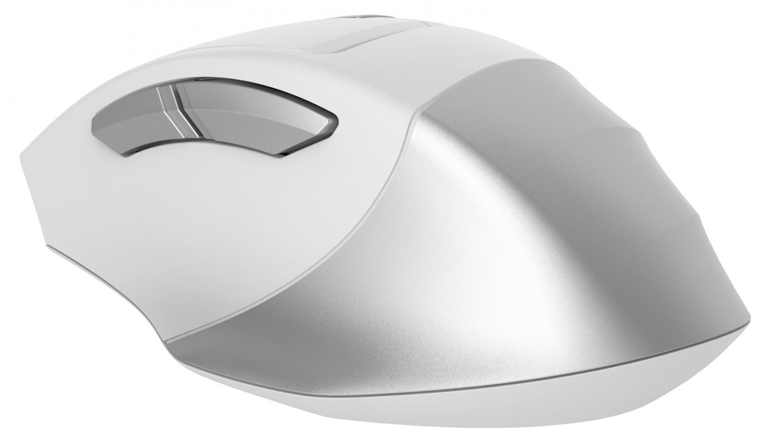 Мышь A4Tech Fstyler FB35C белый оптическая 2000dpi беспров. BT/Radio USB 6but (FB35C ICY WHITE)