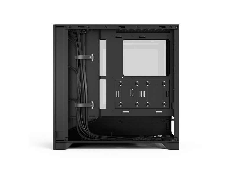 Корпус ПК без блока питания/ Case Fractal Design Pop 2 Air TG RGB, Midi-Tower, 3x120mm, 1xUSB-C + 1xUSB-A 3.2 ATX, mATX, mITX Black