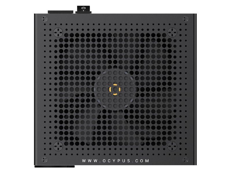 Блок питания ПК/ Power Supply Ocypus Delta P750, 750W 80+ Bronze (ATX, 3.1, Non modular, 1x24(20+4)pin, 2xCPU 8(4+4)pin, 3xPCIe*2 8(6+2)pin, 1x12V-2x6, 8xSATA3 , Active, 120x120mm, 150x140x86mm, APFC, black)