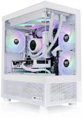 Корпус Thermaltake View 170 TG ARGB белый mATX 5x120mm 2x140mm 1x200mm 2xUSB3.0 audio bott PSU [CA-1Z4-00M6WN-00]