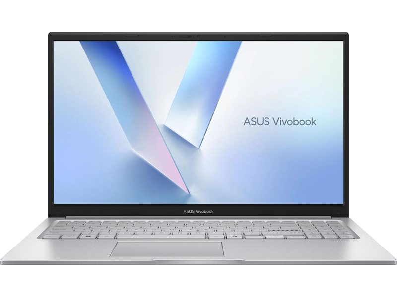 Ноутбук Asus Vivobook 15 X1504MA-BQ643 Core 3 304 16Gb SSD512Gb Intel Graphics 15.6" IPS FHD (1920x1080) без ОС silver WiFi BT Cam (90NB17I2-M01340)