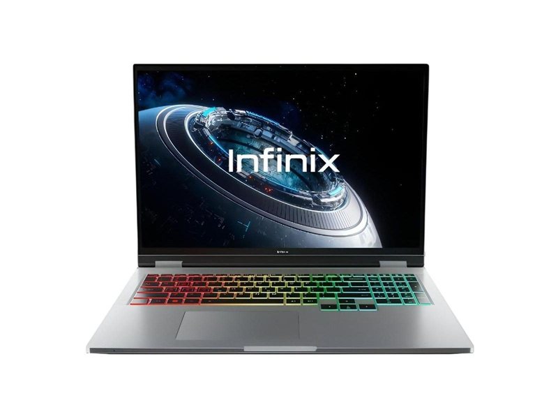 Ноутбук Infinix GTBook GL614 Intel Core i5-13420H/16Gb/SSD512Gb/RTX5060 8Gb (90W)/16"/IPS/WQXGA/2560x1600/120Hz/NoOS/Silver/1.99kg (71005000135)