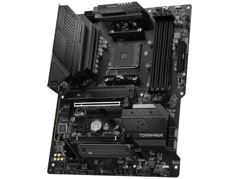 Материнская плата MSI MAG B550 TOMAHAWK WIFI Soc-AM4 AMD B550 4xDDR4 ATX AC`97 8ch(7.1) 2.5Gg RAID+HDMI+DP