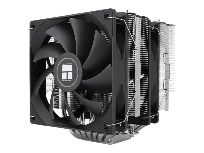 Кулер для процессора/ CPU Cooler Thermalright Phantom Spirit 120 SE (4-pin PWM, 154mm, Ni/CU, 7x6mm, 2x120mm, 66.17CFM, 25.6dBA, 1500RPM, S: 1700, 1200, 115X, AM5, AM4)