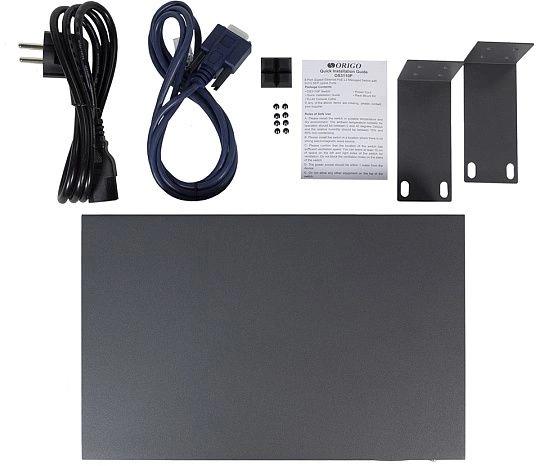 Коммутатор Origo OS3110P OS3110P/135W/A1A (L2) 8x1Гбит/с 2xКомбо(1000BASE-T/SFP) 2SFP 8PoE 8PoE+ 135W управляемый