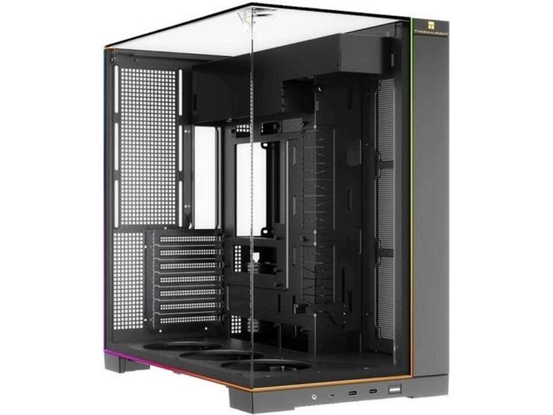 Thermalright Корпус TR-A70 ARGB FAN5-C / Black / TG / 5 x120mm ARGB PWM Fans / ARGB Strip / USB TYPE-C / ATX  / TRA70AF5CB