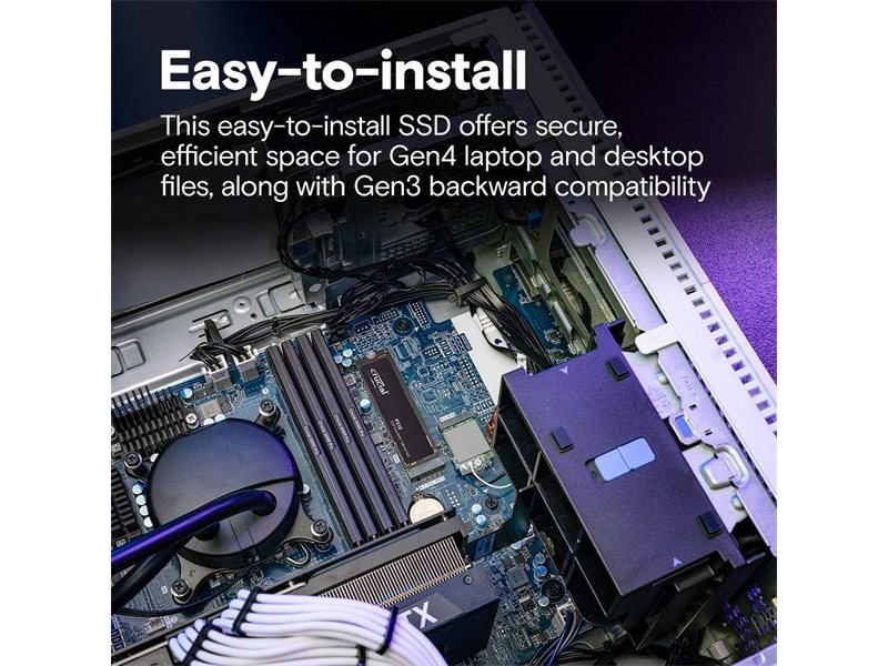 Твердотельный накопитель Crucial P310 4TB PCIe Gen4 NVMe 2280 M.2 SSD CT4000P310SSD8