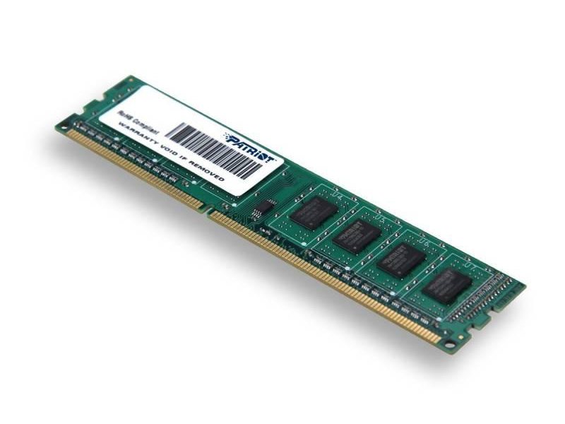 Память DDR3 4GB 1333MHz Patriot PSD34G13332 RTL PC3-10600 CL9 DIMM UDIMM 240-pin 1.5В dual rank Ret
