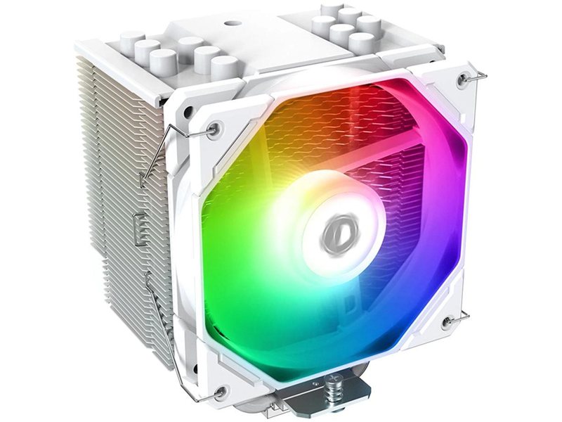 Устройство охлаждения(кулер) ID-Cooling SE-226-XT SNOW ARGB Soc-AM5/AM4/1200/1700/1851 белый 4-pin 16-32dB Al+Cu 250W 910gr Ret (SE-226-XT ARGB SNOW)