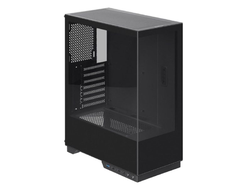 Корпус DEFENDER MIDITOWER HyperHub ATX Micro-ATX Mini-ITX W/O PSU USB3.0+2xUSB1.1+audio черный с окном 25131