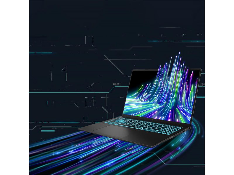 Ноутбук/ ASUS V16 V3607VM-RP058 16"(1920x1200 (матовый, 144Hz))/Intel Core 5 210H(2.2Ghz)/16384Mb/1024PCISSDGb/noDVD/Ext:nVidia GeForce RTX 5060(8192Mb)/Cam/BT/WiFi/63WHr/war 1y/1.95kg/Matte Black/noOS