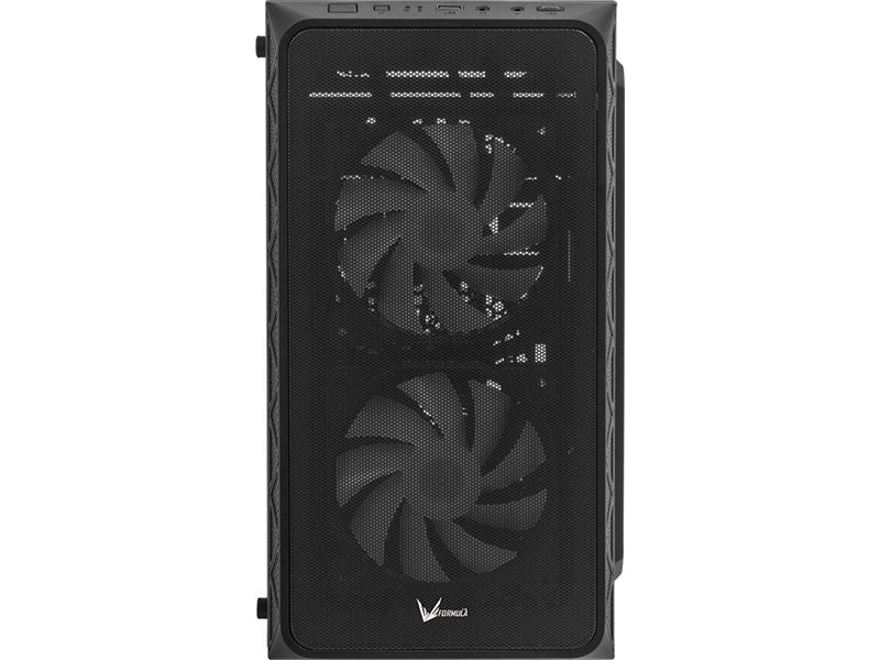 Корпус Formula Air Mesh G4 черный mATX 2x120mm 1xUSB2.0 1xUSB3.0 audio [AIR MESH G4 B]