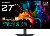 Монитор Gigabyte 27" MO27Q28G черный WOLED LED 16:9 HDMI M/M матовая HAS Piv 1500000:1 335cd 178гр/178гр 2560x1440 280Hz DP Quad 2K (1440p) USB 6кг