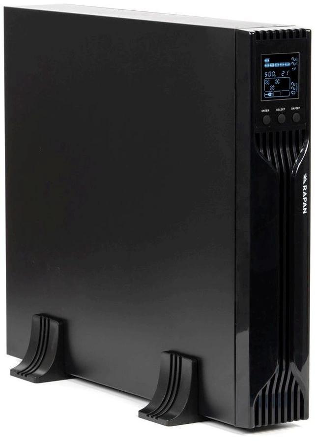 Источник бесперебойного питания Бастион Rapan 1000-RACK-IN-2X9 700Вт 1000ВА черный