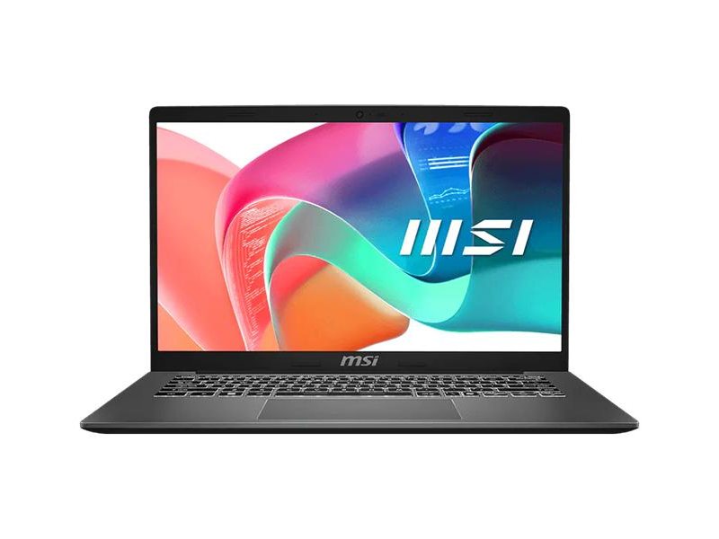 Ноутбук MSI Modern 14 F1MG-1036RUY Core 5 120U 14 FHD (1920 x 1080) IPS-Level 60Hz, DDR4 16GB (8GB2),512GB SSD,Intel Graphics,backlight,46.8Wh,1.5kg,1y,Win11Pro,Platinum Gray