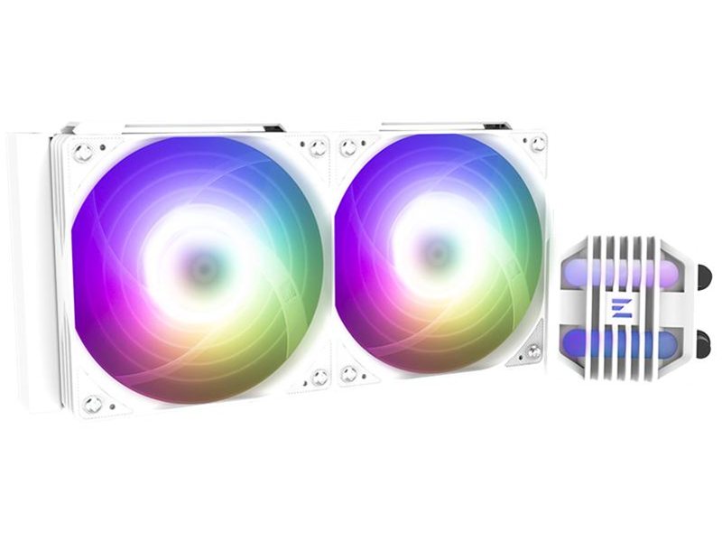 Система водяного охлаждения Zalman CPU Liquid Cooler 240mm, white