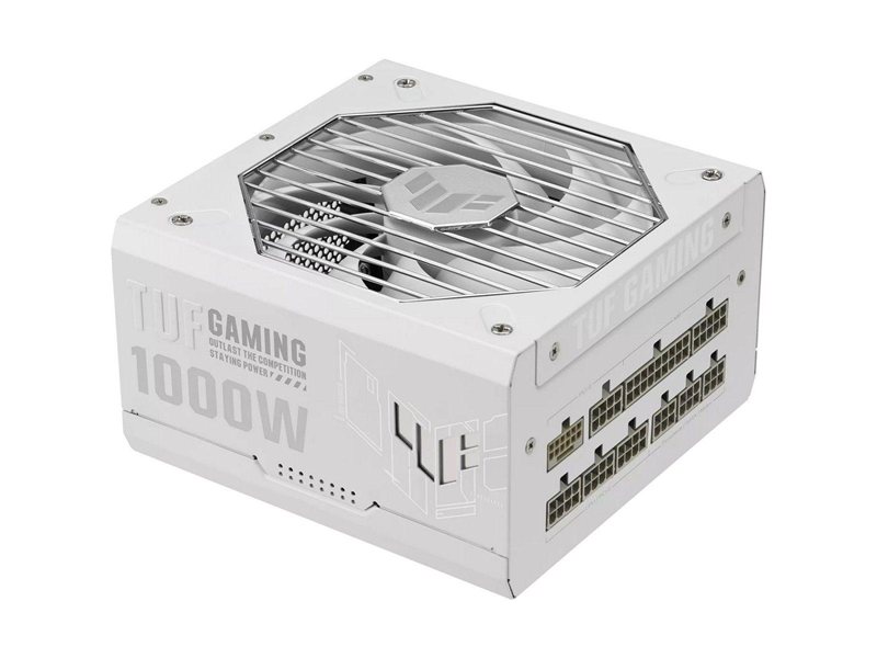 Блок питания ASUS TUF-GAMING-1000G-WHITE /PSU, CE+UK (90YE00S5-B0NA00)