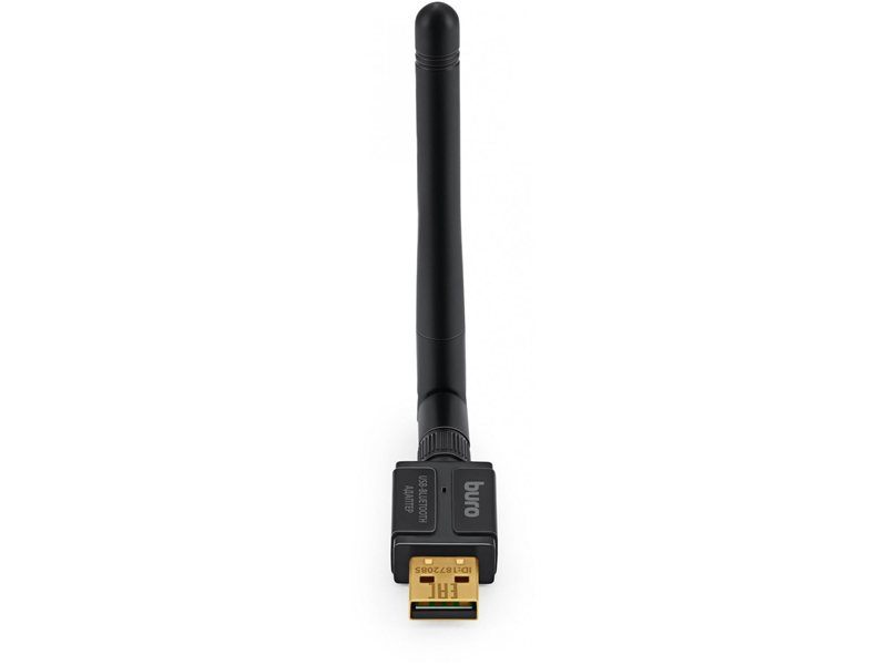Адаптер USB Buro BU-BT532 BT5.3+EDR class 1 100м черный