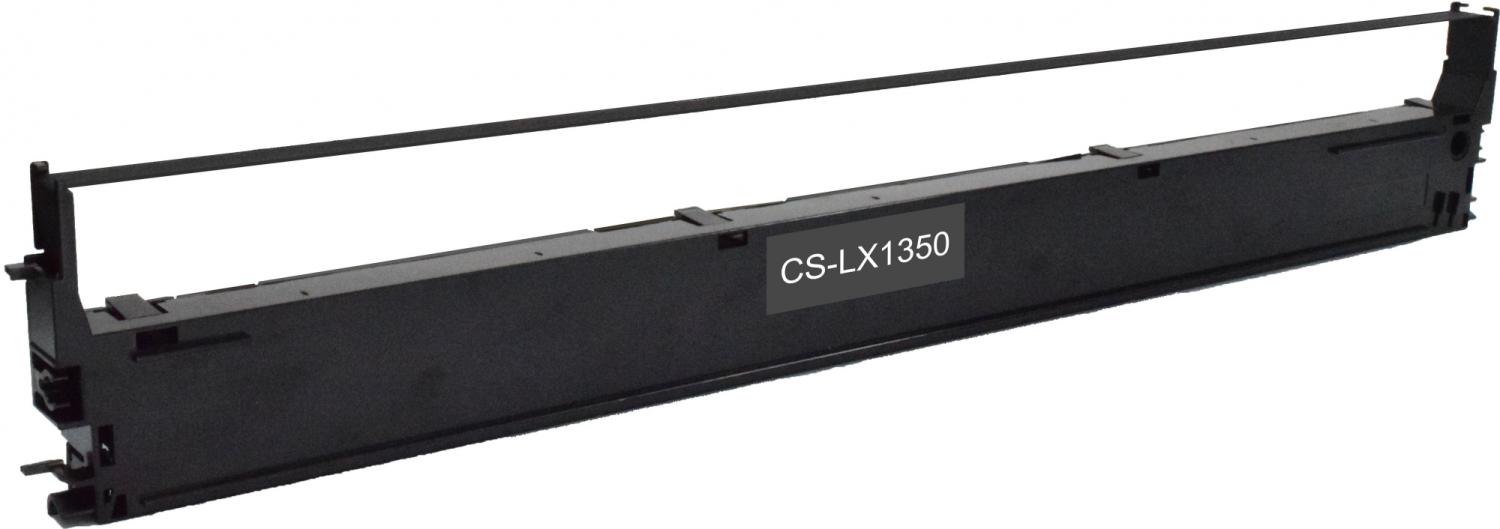 Картридж матричный Cactus CS-LX1350 C13S015642BA 12.7x16 черный для Epson LX-1350/LX-1170II/LX-1170