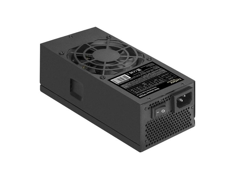 Exegate EX292227RUS Блок питания 400W ExeGate TPS400 (TFX, 8cm fan, 24pin, 4+4pin, 3xSATA, 2xIDE, black)