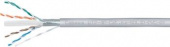 Кабель информационный Cabeus UTP-4P-CAT.6A-SOLID-PVC-GY кат.6A U/UTP 4 пары PVC внутренний 305м серый