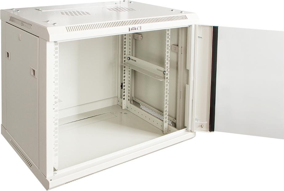 Шкаф коммутационный Lanmaster PRO (TWT-CBWPG-4U-6X4-GY) настенный 4U 600x450мм пер.дв.стекл 60кг серый 350мм 18.9кг 279мм IP20 металл