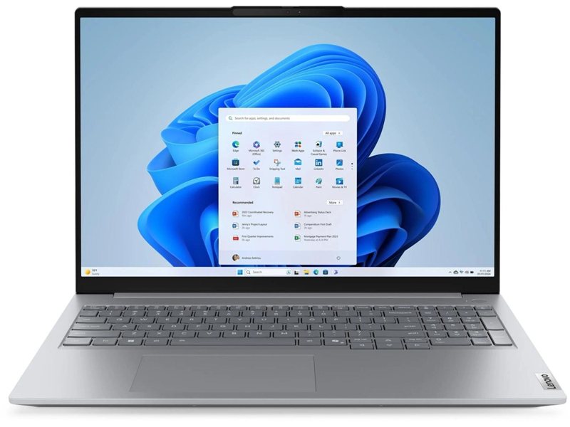 Ноутбук Lenovo Thinkbook 14 G8 IRL Core 7 240H 16Gb SSD512Gb Intel Graphics 14" IPS WUXGA (1920x1200) Windows 11 Pro grey WiFi BT Cam (21SG00KEUS)