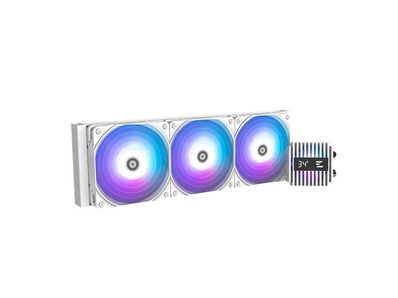 Система водяного охлаждения Zalman CPU Liquid Cooler 360mm, ARGB, white