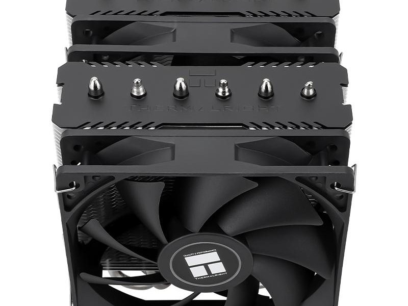 Устройство охлаждения(кулер) Thermalright Peerless Assassin 120 SE Soc-AM5/AM4/1200/1700/1851 черный 4-pin 25.6dB Al+Cu 730gr Ret (PA120-SE-BL)
